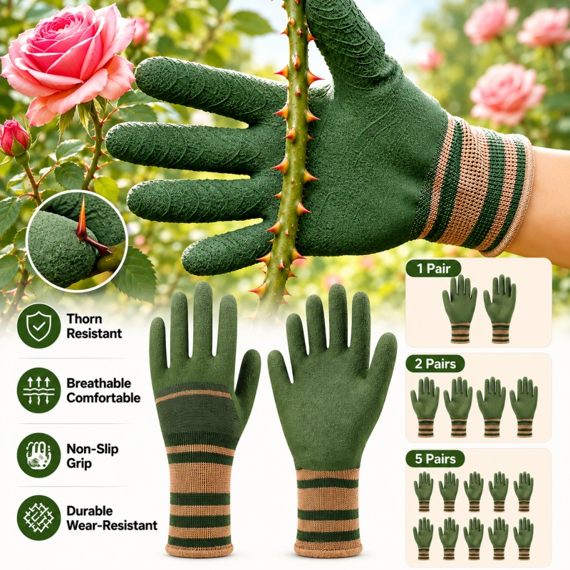Cut Resistant Glove - Многофункциональные садовые перчатки: защита от шипов,