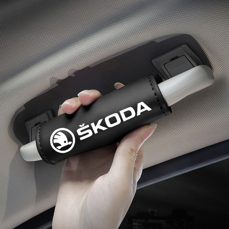 Leather Driving Glove - Кожаный автомобильный подлокотник на крышу, ручка,