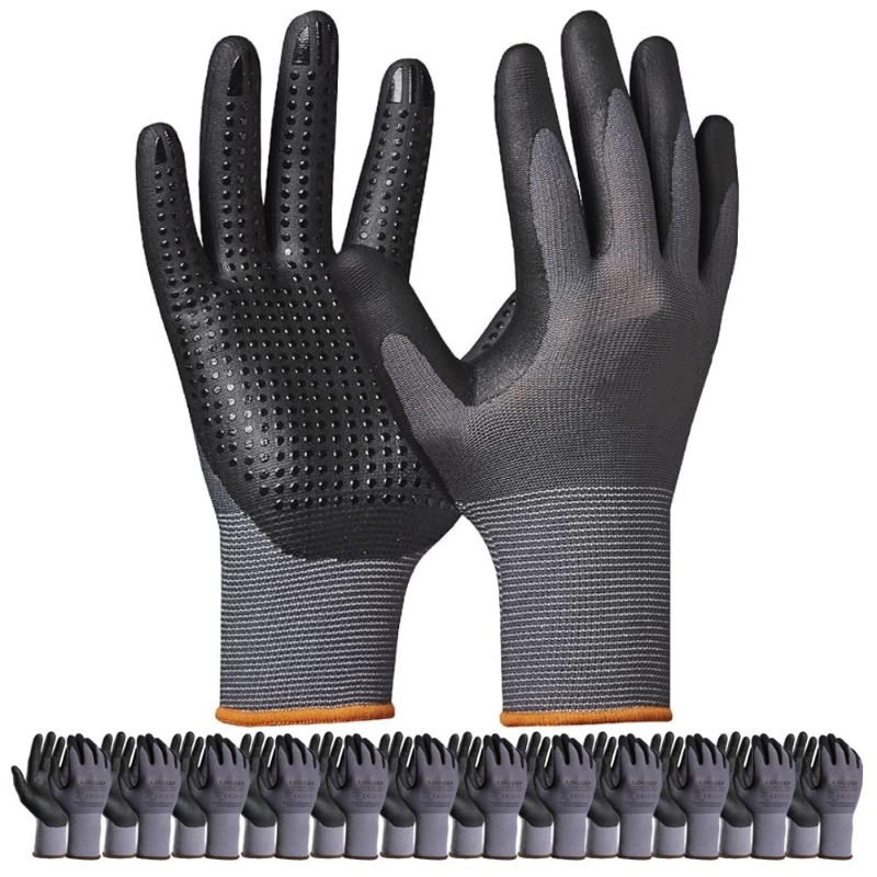 Nitrile Mechanic Glove - Защитные рабочие перчатки с микропенным нитриловым