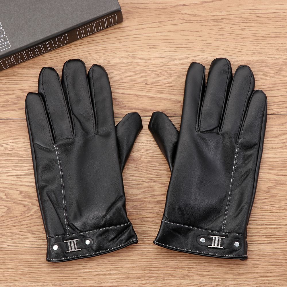 Мужские флисовые теплые кожаны – обзор и цена Leather Driving Glove