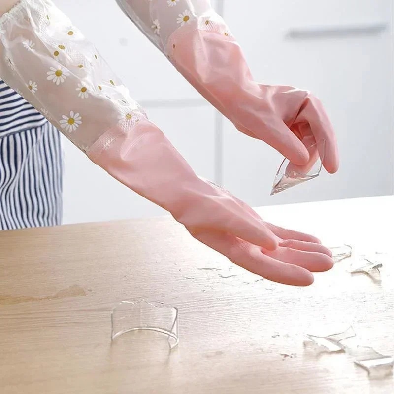 Резиновые перчатки с длинными  – обзор и цена Rubber Glove Cleaning
