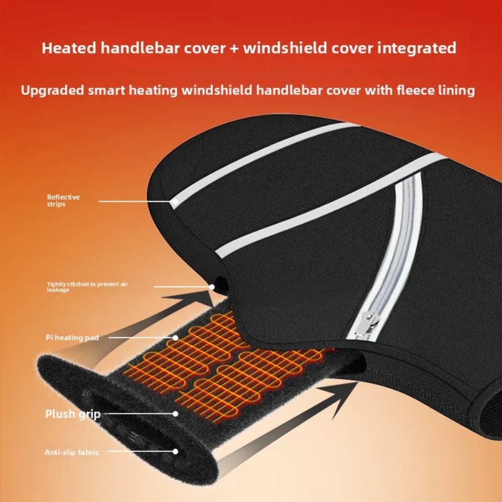 Чехлы на руль мотоцикла, зимни – обзор и цена Heat Resistant Glove